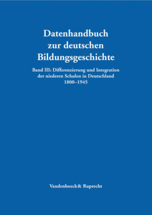 Differenzierung und Integration der niederen Schulen in Deutschland 18001945 | Bundesamt für magische Wesen