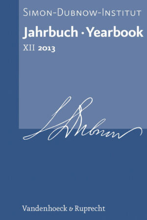 Jahrbuch des Simon-Dubnow-Instituts: Simon Dubnow Institute Yearbook XII/2013 | Bundesamt für magische Wesen