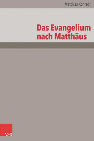 In this very concise compendium Matthias Konradt presents a theologically oriented commentary of the first Gospel in the Bible. This is an ideal commentary for preparing sermons and for work in the parish. In this very concise compendium Matthias Konradt presents a theologically oriented commentary of the first Gospel in the Bible. The Introduction consists of 20 pages that include the most important pieces of information concerning recent research on the literary background, on the historical origins, on the historical context and on the theological peculiarities of the Gospel of Matthew. An ideal commentary for preparing sermons and for doing parish work.
