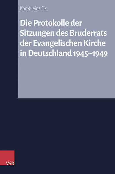 Seit August 1945 begleitete der Bruderrat die Entwicklung der Evangelischen Kirche in Deutschland. Der Bruderrat war aus der „radikalen“ Bekennenden Kirche hervorgegangen und beanspruchte anfangs eine kirchenleitende Funktion. Gegenüber als restaurativ-konfessionell beurteilten kirchlichen Ordnungsvorstellungen bemühte er sich um einen Neubeginn auf der Basis der Erkenntnisse des innerprotestantischen Kirchenkampfs, v.a. der Barmer Theologischen Erklärung von 1934. Der Bruderrat gilt wegen seiner Mitglieder und seiner „Worte“ (Zum politischen Weg des deutschen Volkes, zur sog. Judenfrage, zur Flüchtlingsnot) bis heute vielfach als die im Wettstreit der kirchlichen Systeme progressivere und theologisch fundiertere, aber unterlegene Gruppe. Die Sitzungsprotokolle und die sie ergänzende Dokumente bieten erstmals die Möglichkeit, dieses Urteil über die Keimzelle des sog. Linksprotestantismus kritisch im Kontext der ersten Nachkriegsjahre und ihrer kirchlichen, gesellschaftlichen und politischen Weichenstellungen zu prüfen.