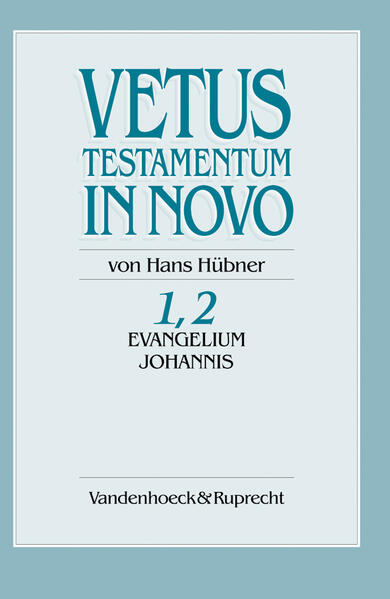 1899 bis 1903 erschien von Wilhelm Dittmar das Buch Vetus Testamentum in Novo, die alttestamentlichen Parallelen des Neuen Testaments im Urtext und der Septuaginta. In diesem Werk waren die bis damals ermittelten Zitate und Anspielungen im Neuen Testament zusammengestellt. Die großen Fortschritte, besonders in der Septuaginta-Forschung, wie sie in der kritischen Göttinger Ausgabe dokumentiert sind, lassen ein in inhaltlicher und formaler Sicht neues Nachfolgewerk als unbedingt erforderlich erscheinen. Auch wegen der vielfachen intensiven theologischen Bemühungen um das Verhältnis von Altem und Neuem Testament wird ein solches Nachschlagewerk von der Forschung dringend erwartet. Das Werk ist übersichtlich in vier Spalten angelegt: Die neutestamentlichen Stellen in kanonischer Reihenfolge 1. Der Wortlaut in Septuaginta (LXX) 2. Der Wortlaut im Masoretischen Text (MT) 3. Andere Erwähnungen (z. B. in anderen alttestamentlichen Schriften als der unmittelbar zitierten) 4. VerschiedenesIn der grafischen Darstellung wird unterschieden zwischen wörtlicher und sinngemäßer Übereinstimmung, und zwar zwischen NT, LXX und MT bzw. zwischen NT und LXX gegen oder ohne MT. Für jeden genauen Vergleich der beiden Testamente bedeuten die vollständigen Urtextwiedergaben in diesem Werk eine große Erleichterung. Band 1/2 behandelt das Johannesevangelium mit seinen umfassenden Anspielungen und Zitaten.