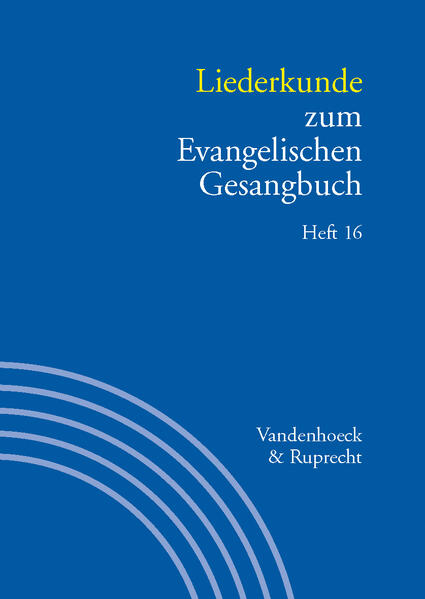 Commentary on the following hymns:EG 169 Der Gottesdienst soll fröhlich seinEG 222 Im Frieden deinEG 267 Herr, du hast darum gebetetEG 288 Nun jauchzt dem Herrn, alle WeltEG 294 Nun saget Dank und lobt den HerrenEG 320 Nun lasst uns Gott, dem HerrenEG 321 Nun danket alle GottEG 326 Sei Lob und Ehr dem höchsten GutEG 372 Was Gott tut, das ist wohlgetanEG 385 Mir nach, spricht Christus, unser HeldEG 396 Jesu, meine FreudeEG 432 Gott gab uns Atem, damit wir lebenEG 443 Aus meines Herzens GrundeEG 473 Mein schönste ZierEG 499 Erd und Himmel sollen singenEG 513 Das Feld ist weiß