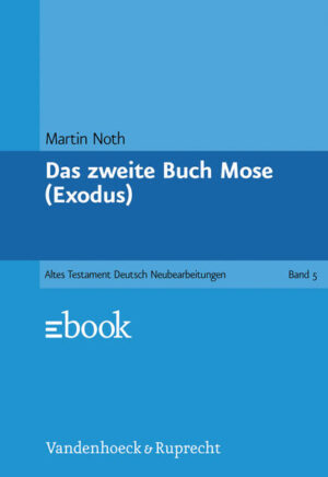 Dies ist die 8. unveränderte Auflage von Martin Noths Kommentar zum Exodus unter dem Titel »Das zweite Buch mose«.