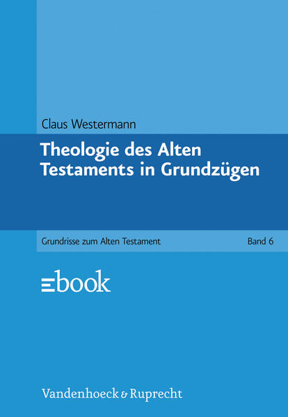 Claus Westermann stellt die Theologie des Alten Testaments in Grundzügen da. Begonnen wird in diesem Buch mit der Frage »Was sagt das Alte Testament von Gott?«. In den nächsten Teilen geht es um den rettenden Gott, den segnenden Gott und Gottes Gericht und sein Erbarmen. Nach einem Teil mit Antworten wird noch einmal auf das Alte Testament geschaut und diesmal steht Christus im Mittelpunkt.