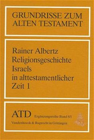 Dies ist der erste Band einer Religionsgeschichte Israels. Rainer Albertz befasst sich mit der Zeit von den Anfängen bis zum Ende der Königszeit. Er schrieb es als Lehrbuch für Studierende, Pfarrer und Religionslehrerinnen.