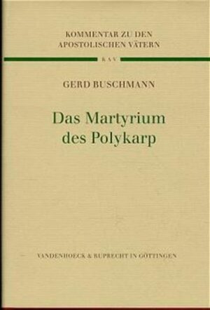 Am Übergang vom Urchristentum zur Alten Kirche läutet das Martyrium Polykarps die neue literarische Gattung des Märtyrerberichts ein, die fortan vielfältig beerbt wird. In innerkirchlicher Absicht betont das Martyrium Polykarps die Parallele zwischen dem Leiden des Herrn und dem des Märtyrers, um einer enthusiastischen Martyriumssehnsucht zu wehren und eine angemessene Märtyrerverehrung einzuüben. Diese erste umfassende Kommentierung des frühesten uns erhaltenen selbständigen frühchristlichen Märtyrerberichts arbeitet insbesondere die kerygmatisch-erbauliche und innerkirchlich-polemische Intention des Schreibens heraus. Dazu wird neben der Form des Schreibens unter anderem auch seine theologische Intention deutlich gemacht. Formal ist das Martyrium Polykarps nicht einfach als ein »Protokoll« des Geschehens angelegt, inhaltlich wird Polykarps Verhalten als evangeliumsgemäß dargestellt, in Kontrast zu enthusiastischem Martyriumsdrang. Zugleich setzt mit dieser Schrift in der Alten Kirche die liturgisch gefeierte Märtyrerverehrung ein, aber noch als bescheiden-angemessener, Christus-zentrierter Märtyrerkult. Der Kommentar bietet außerdem eine synoptische Ausgabe der griechischen Handschriften des Martyriums Polykarps und der Textwiedergabe in Eusebs Kirchengeschichte, literar- und formkritische Analysen mit Paralleltexten sowie Exkurse zur Entstehung des Begriffs »Märtyrer«, zum Verhördialog und zum eucharistischen Märtyrergedächtnisgebet.