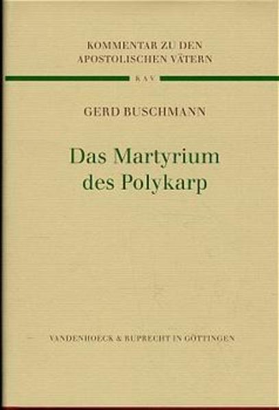 Am Übergang vom Urchristentum zur Alten Kirche läutet das Martyrium Polykarps die neue literarische Gattung des Märtyrerberichts ein, die fortan vielfältig beerbt wird. In innerkirchlicher Absicht betont das Martyrium Polykarps die Parallele zwischen dem Leiden des Herrn und dem des Märtyrers, um einer enthusiastischen Martyriumssehnsucht zu wehren und eine angemessene Märtyrerverehrung einzuüben. Diese erste umfassende Kommentierung des frühesten uns erhaltenen selbständigen frühchristlichen Märtyrerberichts arbeitet insbesondere die kerygmatisch-erbauliche und innerkirchlich-polemische Intention des Schreibens heraus. Dazu wird neben der Form des Schreibens unter anderem auch seine theologische Intention deutlich gemacht. Formal ist das Martyrium Polykarps nicht einfach als ein »Protokoll« des Geschehens angelegt, inhaltlich wird Polykarps Verhalten als evangeliumsgemäß dargestellt, in Kontrast zu enthusiastischem Martyriumsdrang. Zugleich setzt mit dieser Schrift in der Alten Kirche die liturgisch gefeierte Märtyrerverehrung ein, aber noch als bescheiden-angemessener, Christus-zentrierter Märtyrerkult. Der Kommentar bietet außerdem eine synoptische Ausgabe der griechischen Handschriften des Martyriums Polykarps und der Textwiedergabe in Eusebs Kirchengeschichte, literar- und formkritische Analysen mit Paralleltexten sowie Exkurse zur Entstehung des Begriffs »Märtyrer«, zum Verhördialog und zum eucharistischen Märtyrergedächtnisgebet.