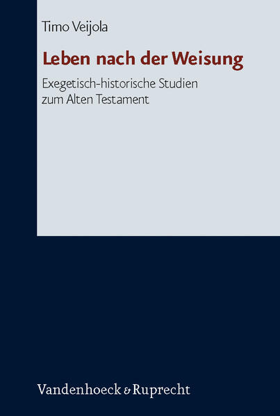 Im Gespräch der exegetischen Forschung ist eine gewichtige Stimme verstummt. Timo Veijola war über Jahrzehnte hinweg nicht nur eine prägende Gestalt der skandinavischen, speziell der finnischen Bibelwissenschaft, er hat die internationale alttestamentliche Wissenschaft durch seine ebenso soliden wie innovativen Beiträge maßgeblich bereichert. Die eindrucksvolle Bibliographie, die diesem Band beigegeben ist, zeugt von seinem immensen Fleiß und der ungewöhnlichen Weite seines Horizonts. Der bedeutende, viel zu früh verstorbene finnische Alttestamentler ist durch zahlreiche Monographien und wissenschaftliche Artikel hervorgetreten. Seine Hauptforschungsgebiete waren neben der Theologie und Hermeneutik des Alten Testaments insbesondere das Deuteronomium, das deuteronomistische Geschichtswerk und das Sirachbuch.Mit zahlreichen Publikationen beeinflusste Veijola die Diskussion namentlich über die deuteronomisch-deuteronomistische Literatur, die Psalmen und die Theologie des Alten Testaments wesentlich. Unermüdlich vermittelte er zwischen neuen Entwicklungen in der internationalen Wissenschaft mit den Bedürfnissen von Theologie und Kirche in seinem Heimatland Finnland.