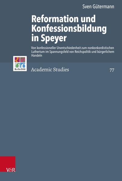 Das Buch geht der Frage nach, wann in der Reichsstadt Speyer die Reformation offiziell eingeführt wurde und der Prozess der evangelischen Konfessionsbildung einsetzte und wie bzw. über welche Wege und Formen er sich vollzog. Der Untersuchungszeitraum deckt die Jahre 1538 bis 1580 ab. Auf der Grundlage einer intensiven Auswertung der verfügbaren archivalischen und gedruckten Quellen kommt die Studie-die bisherigen Forschungen korrigierend-zu ganz neuen Ergebnissen. Durch die Beigabe einer Edition der archivalischen Quellen setzt das Buch Maßstäbe auf dem Feld der Forschung zur Einführung der Reformation.