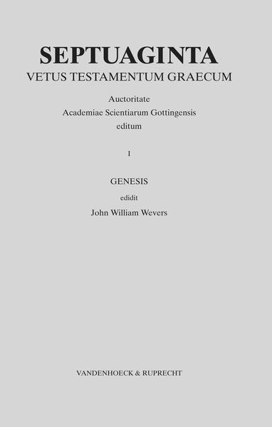 Die Herausgabe der großen kritischen Edition des ältesten erreichbaren Septuaginta-Textes ist Ziel des 1908 gegründeten Septuaginta-Unternehmens der Akademie der Wissenschaften zu Göttingen. Anspruch und Aufgabe einer solchen Edition ist die auf möglichste Vollständigkeit angelegte Erfassung und transmissionsgeschichtliche Auswertung der handschriftlichen überlieferung, angefangen mit den griechischen vorchristlichen Papyri (3./2. Jh. v.Chr.) bis hin zu den Minuskelhandschriften des 16. Jh. n.Chr., sodann der lateinischen, koptischen, syrischen, äthiopischen und armenischen Tochterübersetzungen, ferner der Septuaginta-Zitate bei den griechischen und lateinischen Kirchenschriftstellern unter Einschluss der sog. Catenenüberlieferung und schließlich aller Druckausgaben der Septuaginta vom 16. bis zum 20. Jh.