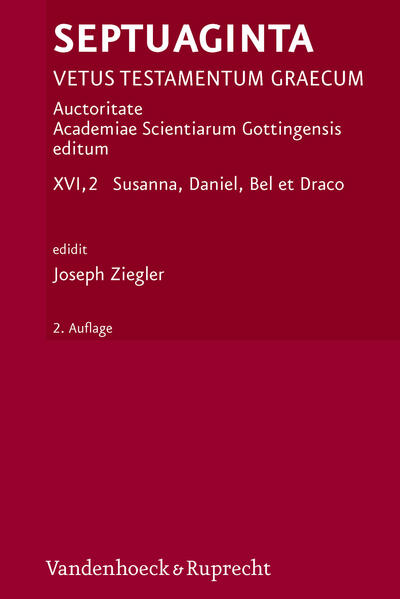 Die Herausgabe der großen kritischen Edition des ältesten erreichbaren Septuaginta-Textes ist Ziel des 1908 gegründeten Septuaginta-Unternehmens der Akademie der Wissenschaften zu Göttingen. Anspruch und Aufgabe einer solchen Edition ist die auf möglichste Vollständigkeit angelegte Erfassung und transmissionsgeschichtliche Auswertung der handschriftlichen überlieferung, angefangen mit den griechischen vorchristlichen Papyri (3./2. Jh. v.Chr.) bis hin zu den Minuskelhandschriften des 16. Jh. n.Chr., sodann der lateinischen, koptischen, syrischen, äthiopischen und armenischen Tochterübersetzungen, ferner der Septuaginta-Zitate bei den griechischen und lateinischen Kirchenschriftstellern unter Einschluss der sog. Catenenüberlieferung und schließlich aller Druckausgaben der Septuaginta vom 16. bis zum 20. Jh.