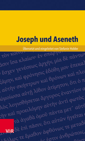 Die Rahmenhandlung von Joseph und Aseneth gibt Genesis vor. Doch nicht Joseph, sondern Aseneth steht im Zentrum der Novelle. Zu Beginn ist sie die verwöhnte Tochter eines der mächtigsten Männer in Ägypten, zwar schön und reich, aber hochfahrend und anmaßend. Joseph ist der erste Mann, der sie beeindruckt. Doch ihre ausschließliche Selbstbezogenheit ist Joseph wesensfremd. Als er ihre höfliche Begrüßung zurückweist, seine Ablehnung erklärt und um Gottes Segen für sie bittet, bricht Aseneths Welt zusammen. Ihre Suche nach dem Gott Josephs beginnt.Bemerkenswert an diesem ältesten Konversionsroman der Antike ist nicht nur, dass er elementare Fragen auch heutiger Menschen anspricht: Selbstwert, Liebe, Vertrauen, die Suche nach dem Sinn der eigenen Existenz. Auch das direkte Nebeneinander von jüdischen, christlichen und paganen Elementen unterscheidet diesen Text markant von anderen. Die Suche nach Gott wird in keinem anderen Text der jüdischen Novelle so zentral und als Weg innerer Buße ausgeführt, jedoch in vielen christlichen Texten. Anderseits bekehrt sich Aseneth aus Angst vor Strafe zum alleinzigen Gott Israels, ein Beweggrund, der in einem christlichen Kontext ungewöhnlich ist. Josephs Erscheinung, als er ihr das erste Mal begegnet, gleicht der paganen Helios-Ikonographie. Aus paganen Mysterienkulten vertraut sind das Schweigegebot vor Göttlichem, das Konversionsmahl und die Himmelfahrt eines überirdischen Wesens. Joseph und Aseneth ist somit ein Text, der auch dogmatische Entwicklungen des Frühchristentums aufzeigt.