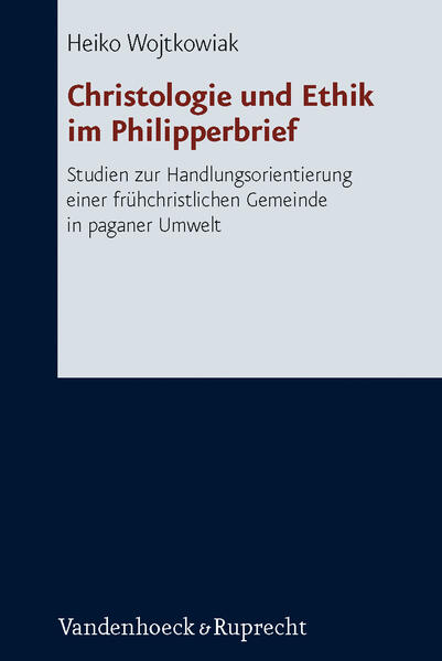 Was he a model figure or not? Heiko Wojtkowiak deals with the question of the relationship between Paul´s strict ethical mandates toward the congregation of the Philippians and Christ´s own actions. His intention is to illuminate the relationship between paraklesis and Christ´s saving action as stated in Paul´s letter to the Philippians. To approach this diputed question, he looks at the role Christ is given in the epistle as a moral model and particularly illuminates the Christian Psalm (Phil. 2.6-11) and its role in the epistle. From this ethical vantage point Wojtkowiak make the case that with his letter Paul was addressing a concrete conflict there, a crisis prompted by experiences of suffering within this Gentile Christian congregation.