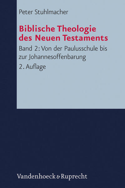 In diesem zweiten Band der neutestamentlichen Theologie werden die Briefe der Paulusschule, die Katholischen Briefe, die synoptischen Evangelien und die Apostelgeschichte sowie die Johannesschriften biblisch-theologisch analysiert und ausgewertet. Anschließend bündelt der Autor die Einzelergebnisse beider Bände systematisch und untersucht die Entstehung des zweiteiligen christlichen Kanons, stellt die Frage nach seiner Mitte und legt dar, wie die biblischen Schriften aus sich selbst heraus interpretiert werden wollen.