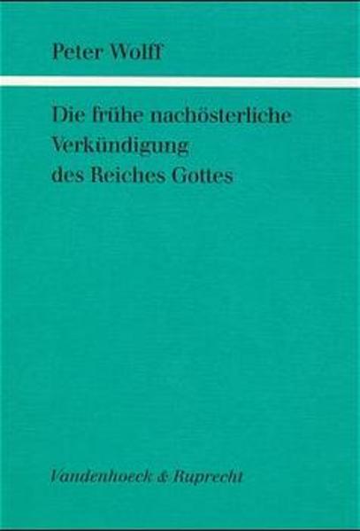 Peter Wolff untersucht »Die frühe nachösterliche Verkündigung des Reiches Gottes«. Dafür schaut er sich sowohl die paulinische als auch die synoptische Tradition an.