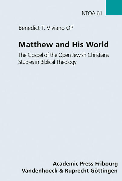 Diese Sammlung von Studien befasst sich mit dem Evangelium nach Matthäus und behandelt aktuelle Diskussionen der Herkunftsbereiche des Matthäus, seiner Eigenart und des Platzes, welchen sein Evangelium im Kanon des Neuen Testamentes einnimmt. Ebenso werden Texte aus den Hauptteilen des Evangeliums diskutiert, wie die Kindheitserzählung, die Bergpredigt, andere Begebenheiten des öffentlichen Wirkens Jesu und die Leidensgeschichte, und Hauptthemen herausgestellt, wie das Königreich Gottes, die Offenbarung, der Sabbat, die Spiritualität, die Ekklesiologie und die Geburt des Osterglaubens. Auch wird der weitere Kontext des Matthäus-Evangelium berücksichtigt, wie die Literatur von Qumran, die Briefe an die Galater und des Jakobus und die Rezeption von Matthäus durch Johannes. Im Gegensatz zu vielen aktuellen Studien, die Matthäus und seine Gemeinde als düster und dunkel darstellen, enthüllen diese Aufsätze Matthäus als selbstbewussten und heiteren Evangelisten.