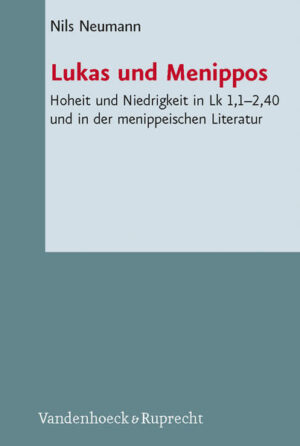 Neumann zeigt Zusammenhänge zwischen dem Anfang des Lukasevangeliums (Lk 1,1-2,40) und der menippeischen Literatur der hellenistischen Antike auf. Diese zeigen sich hinsichtlich der äußeren Form der Texte im Wechselspiel zwischen versförmigen und prosaischen Passagen. Sowohl in den erhaltenen menippeischen Schriften als auch in den ersten zwei Kapiteln des Lukasevangeliums setzen sich die versförmigen Teile aus Zitaten solcher Texte zusammen, die bei der jeweiligen Leserschaft einen hohen Bekanntheitsgrad besitzen.Hinsichtlich des Inhalts geht mit dieser Form die Wendung allgemein anerkannter Wertvorstellungen in ihr Gegenteil einher: Reiche und Arme, Mächtige und Geringe tauschen die Plätze. Denn für die menippeischen Texte halten die anerkannten Erscheinungsformen von Macht und Reichtum einer kritischen Prüfung nicht stand: Die Reichen und Mächtigen leben in Untugend, während die Armen und Geringen ein tugendhaftes Leben führen. Aus diesem Grund besitzen gerade die Armen einen wahren und unvergänglichen Reichtum