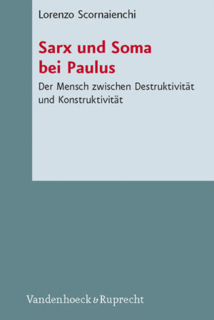 Die Umwelt des Paulus verwendet die Begriffe »sarx« und »soma« beinahe synonym, um dadurch den Menschen in seiner Materialität in Gegensatz zur immateriellen Seele zu beschreiben.Der Begriff »soma« beschreibt bei Paulus hingegen den Menschen als sterblich und inaktiv, wie etwa aus seinem Gebrauch für »Leiche« oder »Sklave« ersichtlich ist. Die negative Semantik von »soma« bei Paulus entspricht der Kultur seiner Zeit. Nur die Dynamik der Erlösung, in deren Mittelpunkt der Tod und die Auferstehung Christi stehen, ermöglicht ein neues Verständnis von »soma«, das zur Konstruktivität bestimmt wird.»Sarx« dagegen ist bei Paulus aktiv. Im Griechischen wird der Begriff wenig verwendet und bezeichnet nur den muskulösen Teil des Körpers oder den Leib als Ganzes. Als Bezeichnung für den aktiven Menschen wird »sarx« als Sitz der Affekte verstanden. Maßgebend ist hier Gal 5, wo »sarx« dem Geist Gottes gegenübersteht und verantwortlich für Affekte, Aggression, Konflikte ist.Die Kernfrage des ethischen Diskurses der Antike lautet, wie sich das destruktive Potential im Menschen überwinden ließe. Die Destruktivität kann nach Paulus nicht durch das Gesetz überwunden werden. Konstruktivität zeigt sich in der Wirkung des Geistes auf das sterbliche und inaktive »soma« in der Eschatologie, der Ekklesiologie und der Ethik.