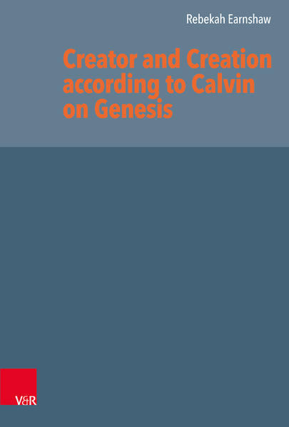 In her work Rebekah Earnshaw provides an analysis of Creator and creation according to Calvin on Genesis. This offers a new theological reading of Calvin’s Genesis commentary and sermons, with an eye to systematic interests. This analysis is presented in four chapters: The Creator, The Agent and Act of Creation, Creatures, and Providence. Calvin on Genesis gives unique insights into each of these. First, the Creator has priority in Calvin’s thought. The Creator is l’Eternal, who is infinitely distinct and abundantly for creatures in his virtues. Second, the agent of creation is triune and the act of creation is “from nothing” as well as in and with time. This is a purposeful beginning. Third, Calvin affirms creaturely goodness and order. The relation of humans and animals illustrates Calvin’s holistic view of creation as well as the impact of corruption and disorder. Providential sustenance and concursus are closely tied to the nature of creatures and the initial word. Fourth, fatherly governance for the church is presented separately and demonstrated by Calvin’s treatment of Abraham and Joseph. Earlier presentations of Calvin on Creator and creation are incomplete, because of the lack of sustained attention to Calvin on Genesis. This analysis supplements works that concentrated on the Institutes and Calvin on Job, by bringing new material to bear. Further, throughout this analysis lies the implicit example of a biblical theologian, who pursues what is useful from scripture for the sake of piety in the church. Insights from Calvin’s thought on Genesis provide a foundation for systematic work that reflects on this locus and the integrated practice of theology.