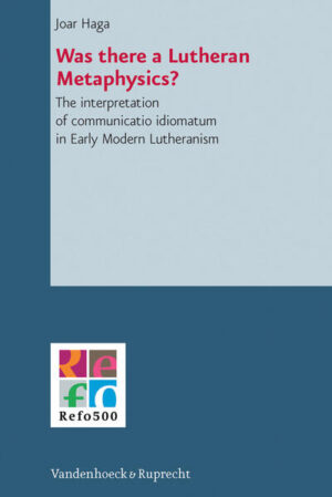 Joar Haga traces the Lutheran doctrine of communicatio idiomatum, the exchange of properties between the natures of Christ, as it developed in some important controversies of the 16th and the early 17th Century. Regarding it as the nerve of his soteriology, Luther stressed the intimacy of the two natures in Christ to such a degree that it threatened to end the peaceful relationship between theology and philosophy. At the same time as the Wittenberg reformers broke with certain strains of their philosophical heritage, they would insist that the continuation of Christ’s bodily presence was a reality in sacrament and nature (!), irreducible to a sign or to a memory. On the other hand, they did not want to be ignorant of the claims of reason. By rejecting the classic framework for a peaceful coexistence of philosophy and theology on the one hand, and insisting on Christ’s bodily reality on the other, the quest for a new concept of how philosophy and theology related was implicitly stated.Earlier research identified two traditions of Lutheran Christology: One train of thought follows Luther in emphasising the difference between philosophy and theology. This can be seen in the Tübingen solutions where Johannes Brenz and Theodor Thumm are the most interesting thinkers. Another train of thought can be found in the conservative pupils of Melanchthon, where Martin Chemnitz and Balthasar Mentzer are the most prominent theologians. This research does not merely group the thinkers within the confines of a tradition, but underlines their individual contributions to an open-ended history.