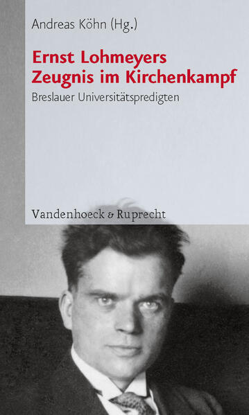 Kommentiert werden die Predigten Ernst Lohmeyers, die er während seiner langjährigen Breslauer Hochschultätigkeit hielt. Diese begann 1920 mit der Nachfolge auf Rudolf Bultmanns Lehrstuhl und endete 1935 mit der Strafversetzung nach Greifswald »wegen antinationalsozialistischer Haltung und Gesinnung«.Die historisch-theologischen Kommentierungen durch A. Köhn stellen Ernst Lohmeyer als theologischen Lehrer dar, der im aufkommenden Nationalsozialismus als theologisch profilierter Zeuge im Ringen der Kirche um die Wahrheit des Evangeliums auftritt.Die Predigtsammlung erscheint zum 60. Jahrestag der am 19. September 1946 erfolgten Ermordung Lohmeyers durch die russische Geheimpolizei. Die gewaltsam zum Schweigen gebrachte Stimme Lohmeyers kommt darin in einzigartig authentischer Weise zu Wort.