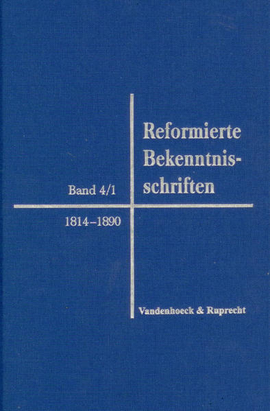 Das 19. Jahrhundert markiert innerhalb der reformierten Kirchenfamilie einen inhaltlichen Neuansatz. Kam im 17. Jahrhundert die Bekenntnisbildung mit ihrer Lehrverfestigung im Rahmen der reformierten Orthodoxie vorläufig zu einem Stillstand, blühte diese zu Beginn des 19. Jahrhunderts unter veränderten theologischen wie kirchenpolitischen Vorzeichen erneut auf. Neben verfassten reformierten Territorialkirchen bemühten sich auch staatsunabhängige reformierte Kirchen darum, ihren Glauben in ihrer je eigenen Lebenssituation aufs Neue zu bezeugen. Der Band 4/1 dokumentiert diese reformierte Bekenntnisbildung des 19. Jahrhunderts