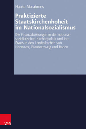 As of 1935 the National Socialist government installed financial departments in many of the evangelical ecclesiastic administrations. Soon, the government decided to extend its area of influence to the churches and started to wield power in churchly issues. By doing so, the government threatened the sovereignty and independency of the church itself.Hauke Marahrens emblazes the practice of the financial departments by means of the churches of Hannover, Braunschweig and Baden.