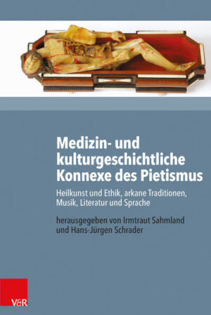 In der Medizin und Pharmazie hat die religiöse Reformbewegung des Pietismus ebenso profunde Wirkungen hinterlassen wie in Gesellschaft, Literatur, Sprache und Musik. Was heute als „sanfte Medizin“, ganzheitlich reflektierte Verantwortungsethik, psychosomatische Heilungsansätze bezeichnet wird, hat man hier vorbereitet gesehen. In Frankfurt am Main, Wirkungsort Johann Christian Senckenbergs wie des jungen Goethe, hat die Historische Kommission zur Erforschung des Pietismus erstmals eine Tagung durchgeführt, die auf Grundhaltungen, Argumente und weitervermittelte frühneuzeitlich alchimistisch-sympathetische Traditionen bei ‚erweckten‘ Hof-, Land- oder Stadtärzten und bei Laienmedizinern fokussiert war. Senckenbergs unermesslicher Nachlass (medizinische wie persönliche Tagebücher) wird derzeit zur Erschließung transkribiert. Der Frankfurter Arzt und Stifter war prominent eingebunden in ein Netzwerk von zumeist radikalpietistischen Ärzten wie Dippel, Carl, Kämpf, Goethes Arzt Metz, die oft zugleich literarisch produktiv waren und alchimische Medikamente produzierten. Verbindungen reichten bis Nordamerika (Ephrata). Ärzte der Aufklärungsära nahmen Anregungen auf, psycho-physische Denktraditionen gingen zur Romantik weiter. Jenseits der bereits besser erforschten medizinischen Schule Halles entsteht ein erweitertes, differenzierteres Bild pietistischer Heilkunst. Die hier miterörterten Konnexe ins Feld der Literatur, Musik und Sprache werden exemplarisch vertieft durch Erträge einer Marbacher Kommissionstagung.