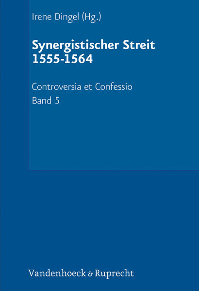 Im Jahr 1555 hielt der Leipziger Theologieprofessor Johann Pfeffinger eine Disputation über den freien Willen des Menschen ab. Dabei betonte er, im Anschluss an die Lehre Philipp Melanchthons, dass bei der Bekehrung des Menschen auch der menschliche Wille eine Rolle spiele. Die Publikation dieser Disputation im Jahr 1558 war der Auslöser des Synergistischen Streits (1555/58-1564). Dass man sich so intensiv auseinandersetzte, lag daran, dass diese theologische Problematik im Grunde weit über den Zusammenhang der »conversio« hinausging und zugleich die grundsätzliche, anthropologisch bedeutsame Frage tangierte, ob sich der Mensch frei und aus eigenem Antrieb dem Guten zuwenden könne. Den Spaltungen, den dieser Streit besonders innerhalb des Herzogtums Sachsen heraufführte, versuchte Herzog Johann Friedrich der Mittlere teils durch Vermittlungsbemühungen, teils durch Entlassungen von Pfarrern und Professoren entgegenzuwirken. Im fünften Band der Edition »Controversia et Confessio« werden die für den Streit ausschlaggebenden Texte von Johann Pfeffinger, Nikolaus von Amsdorf, Victorin Strigel, Matthias Flacius, Nikolaus Gallus und anderen Theologen geboten. Auch das »Weimarer Konfutationsbuchs«, das hier erstmals kritisch ediert wird, ist in diesem Zusammenhang von Bedeutung.