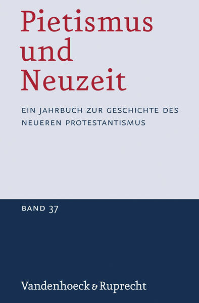 “Pietism and Modern Times” began as a series of yearbooks in 1974 on behalf of the Historical Commission for the Study of Pietism. It offers an international and interdisciplinary spectrum of research contributions from comparative cultural science on the history of modern Protestantism, in particular on pietism in the context of the European pietistic movement since Early Modern Times. In addition to contributions on theological, pietistic and church historical themes, one also finds articles from general history (especially social and institutional history), music, literary science as well as the history of medicine and pedagogics. Each volume contains a number of book reviews and a comprehensive bibliography (ca. 350 entries) of new literature. The articles, reviews and bibliography are complemented by extensive indices of persons and places mentioned.