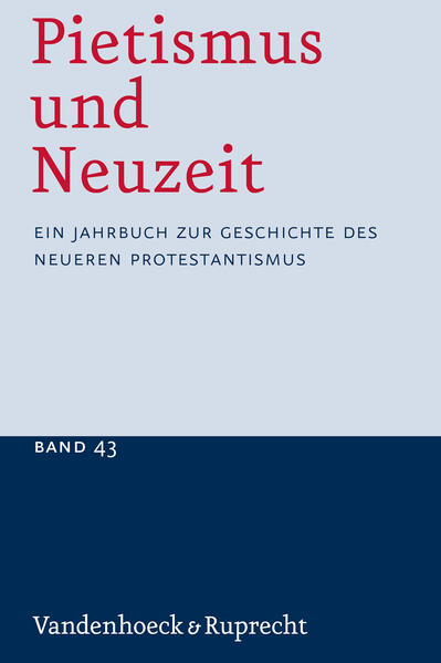 The yearbook “Pietismus undNeuzeit” offers a wide indterdisciplinary range of contributions to the history pf pietism.