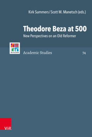 Theodore Beza (1519-1605) was a talented humanist, Protestant theologian, political agitator, and prominent minister of the reformed church in Geneva during the second-half of the 16th century. During his long career, Beza exercised strategic leadership in his efforts to preserve reformed Christianity in Geneva and his native France, as well as to defend the theological legacy of John Calvin throughout Europe. Beza’s diverse literary corpus of more than seventy works demonstrates that he was well-versed in classical literature, skilled in biblical exegesis, and adroit in theological controversy. More than an ivory-tower theologian, Beza maintained contact with the leading political and religious figures of his day, including Henry IV of France and Elizabeth I of England, as well as John Calvin, Heinrich Bullinger, and Philipp Melanchthon. He also participated in some of the most important colloquies and controversies of his generation, such as the Colloquy of Poissy (1561), the National Synod of La Rochelle (1571), and the Colloquy of Montbéliard (1586). This roll call of eminent people and important events indicates the central role that Beza played in the explosive political and religious controversies that roiled Western Europe during this troubled century. This edited volume explores neglected aspects of the history, theology, and literary contribution of Beza. The thirteen contributors to this volume are an accomplished group of scholars who specialize in the religious and social history of early modern Protestantism. Theodore Beza at 500 celebrates the 500th anniversary of the reformer’s birth by providing an original, insightful, and multifaceted study of one of the most important leaders of reformed Protestantism after John Calvin.