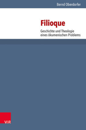 In den westlichen Kirchen ist die Aussage aus dem »Nicäno-Constantinopolitanischen« Glaubensbekenntnis, der Heilige Geist gehe vom Vater aus, ergänzt worden durch die Formel und vom Sohn (lat.: filioque)-eine Einfügung, die bis heute das Verhältnis zwischen den ›westlichen‹ Konfessionen und der Orthodoxie belastet. Dieses Buch bietet die erste historische und systematische Gesamtdarstellung des Problems aus westlicher Perspektive seit vielen Jahrzehnten. Es rekonstruiert zunächst umfassend die biblischen und theologie- und dogmengeschichtlichen Voraussetzungen des Bekenntnis-Streites sowie dessen Entstehung und Geschichte bis zum Konzil von Ferrara und Florenz 1438/39. Wichtig ist die moderne ökumenische Diskussion des Themas innerhalb der neueren Entwicklungen der westlichen und der (im Westen selten wahrgenommenen) orthodoxen Trinitätstheologie. Abschließend erwägt der Autor, ob und unter welchen Bedingungen lutherische Kirchen einem Verzicht auf den »Filioque«-Zusatz zustimmen könnten, und entwickelt Grundzüge einer trinitätstheologischen Konzeption, die im Kontext der gegenwärtigen westlichen Diskussion Einsichten der orthodoxen Tradition fruchtbar zu machen versucht.