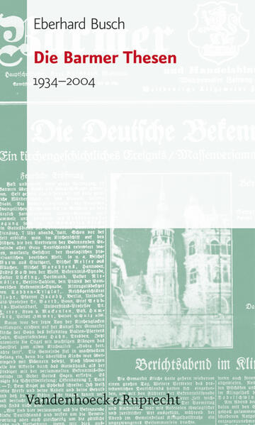 Zum ersten Mal seit der Reformation haben sich im Mai 1934 in Wuppertal-Barmen Lutheraner, Reformierte und Unierte im Namen der Deutschen Evangelischen Kirche gemeinsam zu ihrem Herrn Jesus Christus bekannt. Sie taten es in einer politisch unruhigen Zeit, in der die Kirche ihre Orientierung verloren zu haben schien und in der sie nun neu Boden unter den Füßen fand. Dieses Ereignis bleibt vorbildlich für das evangelische Christentum in unserer Zeit. Die vorliegende Schrift will helfen, das damalige fundamentale Wort der Bekennenden Kirche in den heutigen Gemeinden lebendig zu halten.