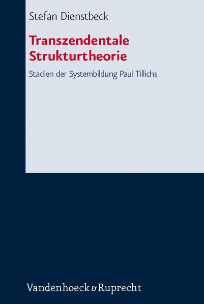 Das Werk des deutsch-amerikanischen Theologen Paul Tillich (1886-1965) reicht in wissenschaftlicher Hinsicht von seiner ersten Dissertationsschrift 1910 bis hin zu seinen letzten Veröffentlichungen und Vorträgen in seinem Todesjahr. Stefan Dienstbeck untersucht dieses gewaltige Oeuvre, indem er im Werk Tillichs drei verschiedene Systemstadien identifiziert, diese herausarbeitet und im Einzelnen analysiert. Leitender Gesichtspunkt sind dabei keine historischen, sondern systematische Aspekte, die in den Einzelanalysen der Systemstadien im Detail erörtert und einer kritischen Würdigung unterzogen werden. Zentrale Texte sind dabei die in der aktuellen Tillich-Forschung bedeutende und bisher nur unbefriedigend berücksichtigte Systematische Theologie von 1913, systemtheoretische und kulturtheologische Schriften aus den zwanziger Jahren des vergangenen Jahrhunderts sowie das opus magnum Tillichs, die dreibändige Systematische Theologie der fünfziger und sechziger Jahre.Die Untersuchung mündet in eine Interpretation der Theologie Tillichs im Rahmen einer transzendentalen Strukturtheorie, welche die erkannten Aporien der einzelnen Systemstadien nicht einfachhin aufzulösen sucht, sondern in ein Gesamtverständnis integriert, das gerade die jeweils aporetische Form der Einzelstadien als notwendig für das Gesamtwerk Tillichs erkennt. Erst in dieser Perspektive ist das theologische System Tillichs vor Missinterpretationen geschützt und gewinnt den Wert, der ihm eigentlich zukommen sollte.Das Augenmerk von Stefan Dienstbeck ruht damit auf einer ausgewogenen Sicht auf das Werk Paul Tillichs. Sowohl die konkreten Ausformungsgestalten der Theologie Tillichs werden berücksichtigt als auch eine übergreifende Interpretation des theologischen Prinzips Tillichs geboten.