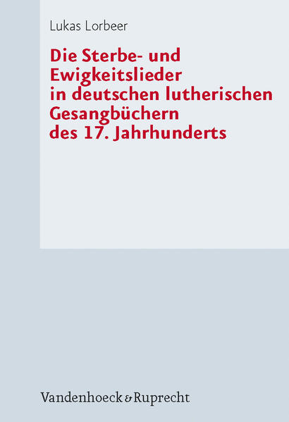 Lukas Lorbeer has collected several hundred hymn texts from Early Modern times and traced their propagation as well as analysing their use in the historical context.Singing in the face of death was an integral part of Lutheran piety from the very beginning. Especially the 17th century saw the composition of a large number of death and eternity hymns. The author takes on this theme based on the hymnals of the era. Besides the well-known authors Nicolai, Gerhardt and Rist, other lesser-known authors come to light. Emphasis is placed on the detailed background of the many Biblical references, images and sayings included in such texts. Also of major importance is their respective role in the lives of the worshippers.