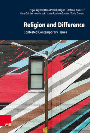 In democracies of advanced plurality, religion is a contested and powerful part of public discussions and practices. Today, religious difference is articulated and negotiated controversially in interaction with other spheres of society. While there are clear tendencies of increasing polarization, we also encounter moments of acknowledgement and appreciation of plurality. Facing these complexities and challenges of our time, this volume scrutinizes contested practices where religious difference matters. Committed to an interdisciplinary exchange between theology, the study of religion and political philosophy, this volume is grounded in the attention for concrete practices and phenomena as well as the conviction that difference is both a productive concept and an enriching experience. Exploring practices of shared places, sexuality, justice and the commitment to the human being in education, migration and violent conflicts, the volume as a whole contributes to the analysis of contested social and political practices in order to investigate the significance and role of religion in contemporary societies, and thus it further develops theoretical reflection about religion in contemporary research.