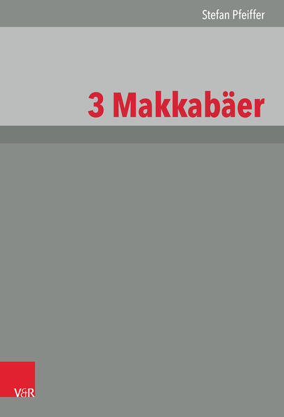 Das dritte Makkabäerbuch berichtet über den Versuch des Königs Ptolemaios IV. im Jahr 216 v. Chr., alle Juden in Alexandria und Ägypten zu vernichten und danach Jerusalem dem Erdboden gleich zu machen. Die Juden setzten sich, anders als in den ersten beiden Makkabäerbüchern, nicht zur Wehr, sondern flehen Gott um Rettung an. Mehrmals greift Gott in das Geschehen ein und am Ende ist der hellenistische König geläutert, die Juden sind gerettet. Ptolemaios ist eben nicht der neue Pharao des Exodus, sondern ein makedonischer Fremdherrscher über Ägypten, dem die Juden in Treue weiterhin in der Diaspora dienen können. Das Buch liefert damit einen wichtigen Einblick in die Geschichte und die innergemeindlichen Diskussionen des Diasporajudentums im griechisch-römischen Ägypten. Vorliegender Band durchleuchtet und erklärt in einem Vers-für-Vers-Kommentar das politische, kulturhistorische und theologische Umfeld des Textes.