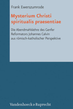 In this volume Frank Ewerszumrode studies the Eucharist teachings of Johannes Calvin from a Roman Catholic perspective. At the center of his focus lies the question concerning the real presence of Christ in the bread and wine. First the author describes Calvin´s position on this matter in the context of the internal controversy among the Reformers concerning the nature of the Eucharist. A closer look reveals that broad agreement reigns between Calvin´s theology in this matter and the Roman Catholic teaching of transsubstantiation.