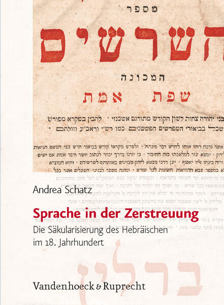 Die vorliegende Studie blickt auf die jüdischen Aufklärer, die nach Möglichkeiten suchten, die »Heilige Sprache« in eine Sprache der Gegenwart zu verwandeln-in die Sprache der jüdischen Nation in der Diaspora. Angesiedelt zwischen Kultur- und Geschichtswissenschaften entwirft das Buch ein neues dynamisches Bild der jüdischen Aufklärung des 18. Jahrhunderts. Ihre umstrittenen und heterogenen Anfänge-vor, mit und nach Moses Mendelssohn-zeigen, wie sich die jüdische Moderne auf einem Terrain herauskristallisiert, auf dem Hebräisch, Jiddisch und Deutsch, jüdische und christliche Traditionen, säkularisierende und resakralisierende Tendenzen aufs Engste miteinander verbunden sind.