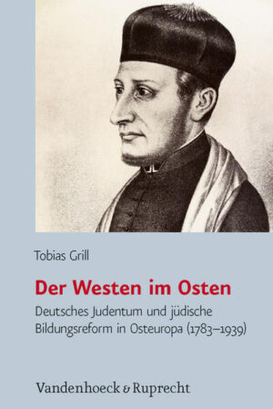 Tobias Grill focuses on two groups of German Jews who were active in Eastern Europe between ca. 1839 and 1939: German rabbis and German-Jewish pedagogues. The central question is to what extent both these groups acted as cultural agents regarding the reform of traditional Eastern European-Jewish education system-one of the main realms of Jewish Enlightenment (Haskalah). Insofar, Grill studies how German Jews tried to transfer certain characteristics of the modern German-Jewish Bildungssystem to Eastern European Jewry and how reception and adoption of these elements worked.