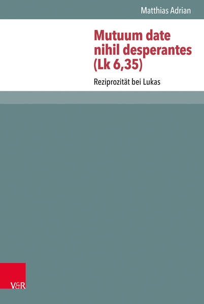 The cultural environment of the New Testament is shaped by two rivaling principles of social exchange: The sphere of traditional reciprocity, which is based on cyclic long-term relationships, is partly invaded by forms of market economy. Luke-Acts depicts the consequences of that clash of mentalities unadornedly, without retreating to contemporary ideologies. Everyday conflicts in the spheres of euergetism or patron-client relationships about lending money, spending or stockpiling grain, provide the framework for Luke‘s own vision of a commnion of goods as counter-society.