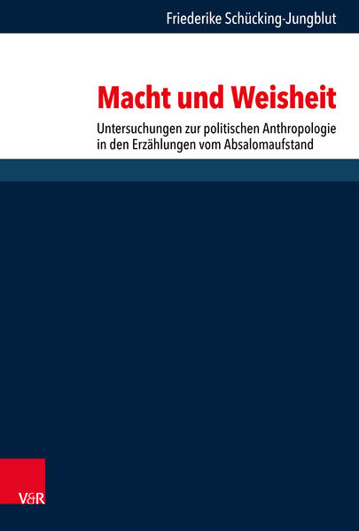 Das 2. Samuelbuch erzählt u.a. von Absaloms Versuch, König David die Herrschaft gewaltsam zu entreißen. Dabei spielen weisheitliche Berater eine zentrale Rolle. Friederike Schücking-Jungblut analysiert die Erzählungen rund um den Absalomaufstand in ihrer vorliegenden Gestalt und ihrem literarhistorischen Wachstum und liest sie als narrative politische Theorie: Aus königszeitlicher Perspektive projiziert die Erzählung ein Modell gewaltsamer Herrschaftssukzession in die Frühzeit des Königtums in Juda/Israel und verwirft es zugleich verworfen, indem es narrativ scheitert. Die späteren redaktionellen Ergänzungen entfalten dann immer differenzierter das Verhältnis zwischen den Inhabern politischer Macht und ihren weisheitlichen Beratern. Der Absalomzyklus wird zur Paradigma-Erzählung über den Einfluss weisheitlicher Berater auf politische Entscheidungen. Politisches Handeln gelingt demnach nur im Zusammenspiel von institutionalisierter Macht und pragmatisch-machtpolitisch ausgerichteter Weisheit. Schücking-Jungbluts Analysen erweitern scharfsinnig den Blick auf ein zentrales Thema alttestamentlicher Schriften.