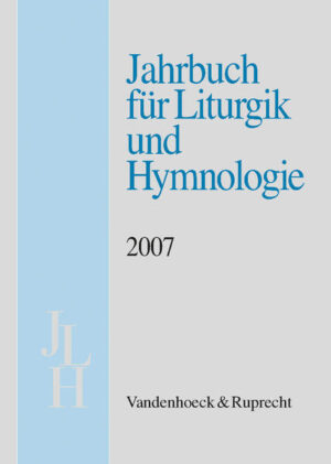 Das Jahrbuch vereint breit angelegte wissenschaftliche Beiträge aus den Disziplinen der Liturgik und der Hymnologie.