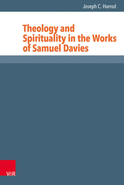 From his death in 1761 through the American Civil War, Samuel Davies was a recognized name among American Presbyterians, yet for more than a century he has remained far more obscure in discussions of American religion. During the mid-Eighteenth Century, New Side Presbyterian evangelist and preacher Samuel Davies was a pioneer for religious toleration in Colonial America, yet to date no single work has examined Davies’ vision for the interior life. Theology and Spirituality in the Works of Samuel Davies is the first monograph-length analysis of Davies’ conception of Christian spirituality. After a decade of pastoral ministry to congregations in Virginia, Davies followed eminent American theologian Jonathan Edwards as the fourth President of the College of New Jersey (Princeton University), a tenure cut short by his early death at age thirty-seven. J.C. Harrod examines various aspects of Davies’ own personal piety as well as the place that Scripture, conversion, holiness, and the means of grace played in his formulation of Christian piety.