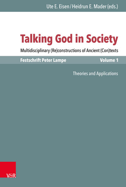 Peter Lampe’s work has covered a wide range of fields, the common denominator being his interest in contextualizing belief systems. Mirroring his multifaced work, the authors pursue his interest from different interdisciplinary angles, addressing the interdependence between religious expressions and their situations or contexts. The application of theoretical models to texts examples flanks the inspiring theoretical-epistemological and methodological-reflections. Studies in socio-economic and political history adjoin archaeological, epigraphic, papyrological and iconographic investigations. (Social-)psychological interpretations of texts complement rhetorical analyses. The hermeneutical reception of biblical materials in, for example, the Koran and Christian Chinese or Orthodox contexts, as well as in religious education and homiletics, rounds off the volumes.