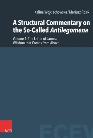 Controversies regarding the authorship of the Letter of James, the date of its composition, its addressees and, when compared to other biblical writings, similarities and differences on lexical, semantic and theological levels generated debates concerning its literary genre, coherence, its associations with other texts as well as intertextual strategies. This structural commentary is part of this discussion. What is emphasized in the commentary is not the issue of justification and the relationship between deeds and faith but the sapiential character of the Letter of James. The new analytical approach has become possible due to an innovative view of the structure of the letter. The authors propose a structure organized around the catalogue of attributes of wisdom enumerated in James 3:17. The second important value of this study is its ecumenical (Catholic-Lutheran) dimension.