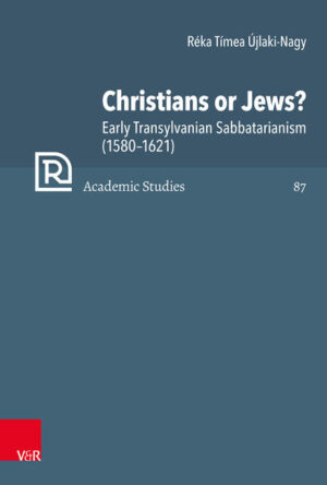 Transylvanian Sabbatarianism emerged from the aspirations of the Reformation, without direct contact with the Jews. Although the most frequently asked question about them concerns their identity-were they Christians or Jews-the answers of the literature are superficial, biased, and take only an external point of view. The aim of this book, therefore, is to move closer to the 16—17th century Sabbatarian manuscripts and to examine how much they were still connected to Christianity in their biblical interpretations, doctrines and religious practices, how they adapted to Judaism, and how they saw themselves in relation to the two world religions. The analysis of Réka Tímea Újlaki-Nagy shows that although they still held some Christian beliefs, these were considered to be incidental and unnecessary to salvation. Sabbatarians followed the ideal of an age preceding Christ, consequently the Reformation effort to restitute apostolic Christianity disappeared from their religious thought.