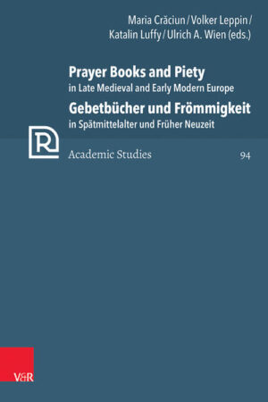 This collected volume is dedicated to the role of prayer books in lay piety in medieval and early modern contexts. Instead of focusing on individual examples, it places them within the broader genre of devotional literature and considers them in connection with prevailing cultural, religious and artistic developments, taking into account the Reformation, the printing press and growing interest in lay piety, in the context of increasing individualism, developing literacy, privatization and/or personalization of religion. Contextualising devotional literature, the volume refines understandings of religious practice fostered by traditional Catholicism and early modern Protestantism and its relationship with the written word, locating the use of books within a devotional 'diet' that included oral recitation of prayers as well as contemplation of images. Stressing continuities, often against the grain of existing literature, this volume highlights differences between regional cultures of prayer in contrast to norms set by the universal Church and emphasizes the tension between public/communal and private/individual devotion.