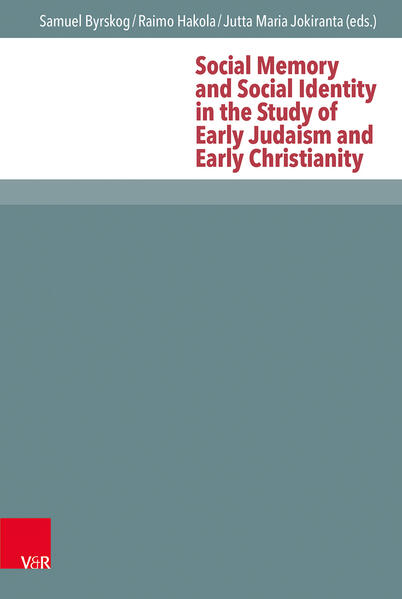 The concepts of social memory and social identity have been increasingly used in the study of ancient Jewish and Christian sources. In this collection of articles, international specialists apply interdisciplinary methodology related to these concepts to early Jewish and Christian sources. The volume offers an up-to-date presentation of how social memory studies and socio-psychological identity approach have been used in the study of Biblical and related literature. The articles examine how Jewish and Christian sources participate in the processes of collective recollection and in this way contribute to the construction of distinctive social identities. The writers demonstrate the benefits of the use of interdisciplinary methodologies in the study of early Judaism and Christianity but also discuss potential problems that have emerged when modern theories have been applied to ancient material.In the first part of the book, scholars apply social, collective and cultural memory approaches to early Christian sources. The articles discuss philosophical aspects of memory, the formation of gospel traditions in the light of memory studies, the role of eyewitness testimony in canonical and non-canonical Christian sources and the oral delivery of New Testament writings in relation to ancient delivery practices. Part two applies the social identity approach to various Dead Sea Scrolls and New Testament writings. The writers analyse the role marriage, deviant behaviour, and wisdom traditions in the construction of identity in the Dead Sea Scrolls. Other topics include forgiveness in the Gospel of Matthew, the imagined community in the Gospel John, the use of the past in Paul’s Epistles and the relationship between the covenant and collective identity in the Epistle to the Hebrews and the First Epistle of Clement.